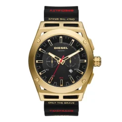 Montre Homme DIESEL TIMEFRAME Silicone Noir