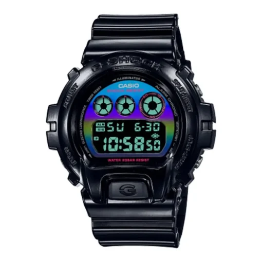 Montre Homme Digitale G-SHOCK CLASSIC Résine Noire DW-6900RGB-1ER
