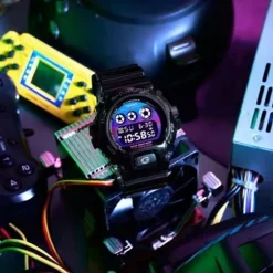 Montre Homme Digitale G-SHOCK CLASSIC Résine Noire DW-6900RGB-1ER