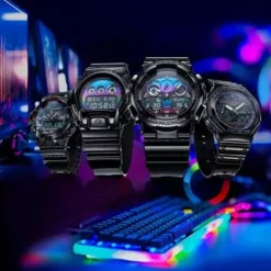Montre Homme Digitale G-SHOCK CLASSIC Résine Noire DW-6900RGB-1ER