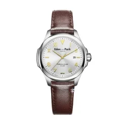 Montre Homme EDEN PARK FRENCH FLAIR CLUB Cuir Brun