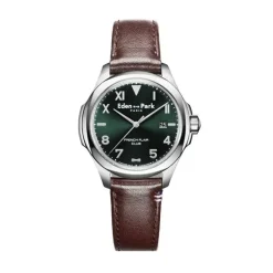Montre Homme EDEN PARK FRENCH FLAIR CLUB Cuir Brun