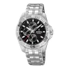 montre homme festina acier argenté