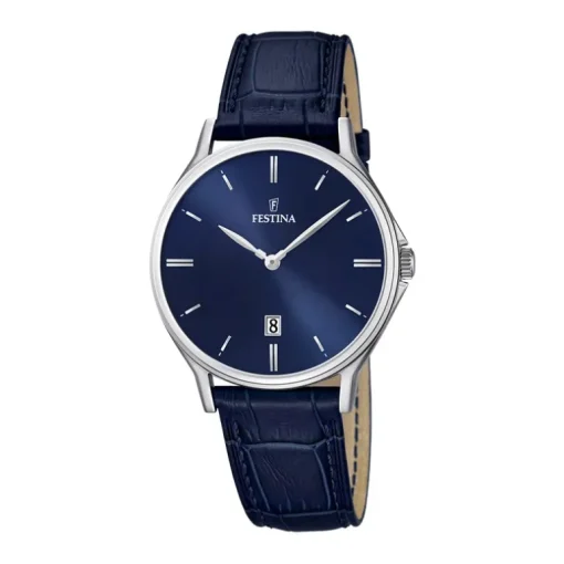 Montre homme FESTINA CLASSICS gris / bleu