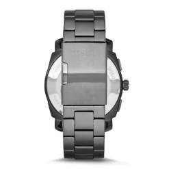 Montre Homme Fossil Machine chronographe Acier anthracite