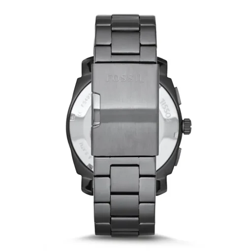 Montre Homme Fossil Machine chronographe Acier anthracite