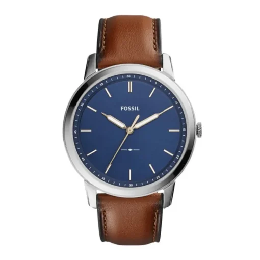 Montre homme FOSSIL MINIMALIST Cuir Marron