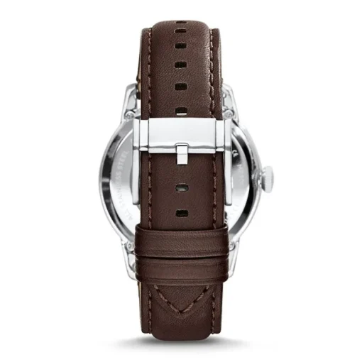 Montre Homme Fossil Townsman Automatique Cuir Brun