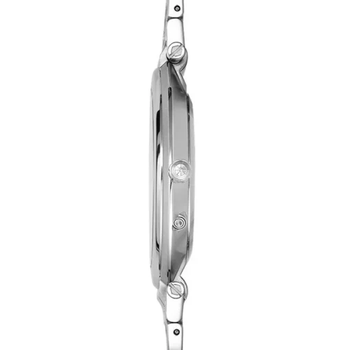 Montre Homme HERBELIN NEWPORT Slim Phase de Lune Acier Argenté 12722B25