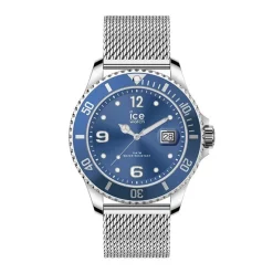 Montre Homme ICE WATCH STEEL BLEU Acier Argenté