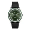 Montre Homme LACOSTE EVERETT VERT Cuir Noir