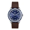 Montre Homme LACOSTE EVERETT BLEU Cuir Brun