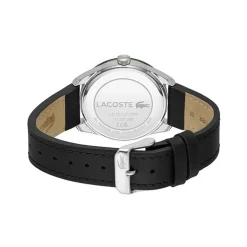 Montre Homme LACOSTE EVERETT VERT Cuir Noir