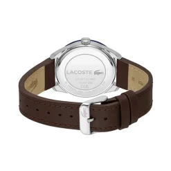 Montre Homme LACOSTE EVERETT BLEU Cuir Brun