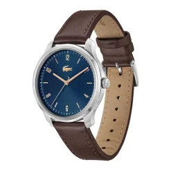 Montre Homme LACOSTE LISBON BLEU Cuir Brun