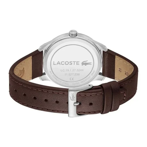 Montre Homme LACOSTE LISBON BLEU Cuir Brun