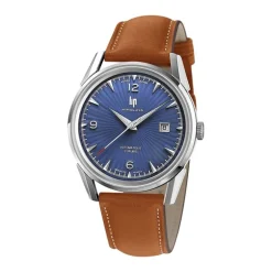 Montre Homme LIP HIMALAYA 40 automatique Cuir Marron