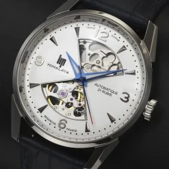 Montre Homme LIP HIMALAYA SABLIER Cuir Bleu