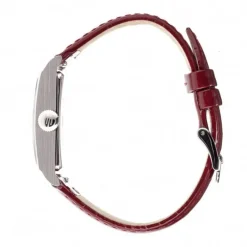 montre homme LIP T18 cuir rouge