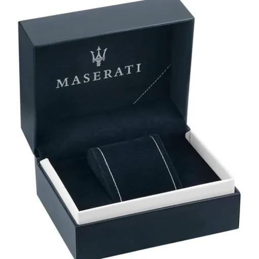 montre homme MASERATI acier doré
