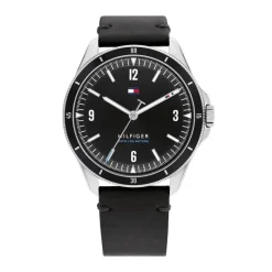Montre Homme Maverick TOMMY HILFIGER Cuir Noir