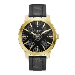 Montre Homme OUTLAW GUESS Cuir Noir