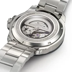 Montre Homme Patrouille de France Athos 5 acier bleu et argenté