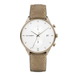 Montre Homme Paul Hewitt Chronographe Tissu Kaki