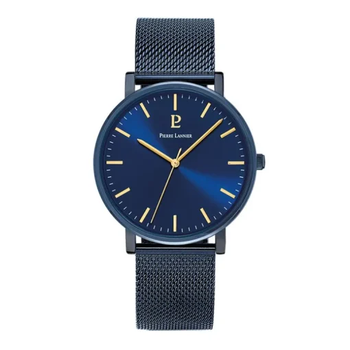 Montre Homme PIERRE LANNIER ESSENTIAL Acier Bleu