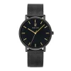 Montre Homme PIERRE LANNIER ESSENTIAL Acier Noir
