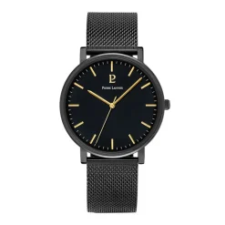 Montre Homme PIERRE LANNIER ESSENTIAL Acier Noir