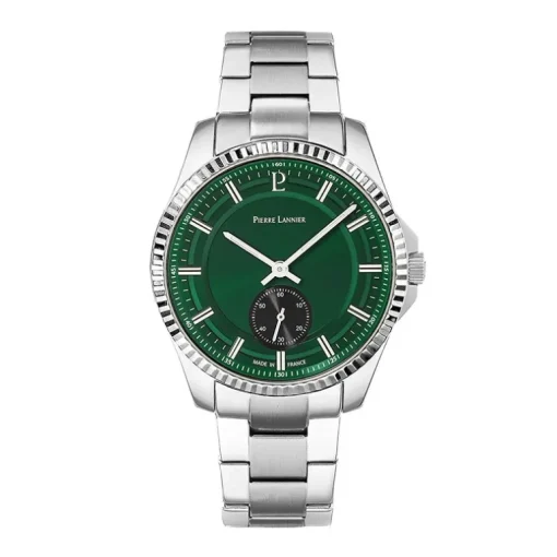Montre Homme PIERRE LANNIER METROPOLITAIN Acier Argenté