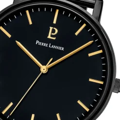 Montre Homme PIERRE LANNIER ESSENTIAL Acier Noir