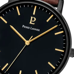 Montre Homme PIERRE LANNIER ESSENTIAL Cuir Brun
