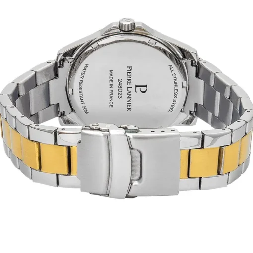 Montre Homme PIERRE LANNIER METROPOLITAIN Acier Bicolore