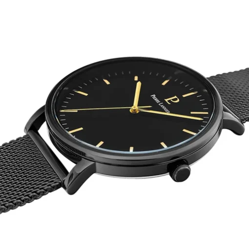 Montre Homme PIERRE LANNIER ESSENTIAL Acier Noir