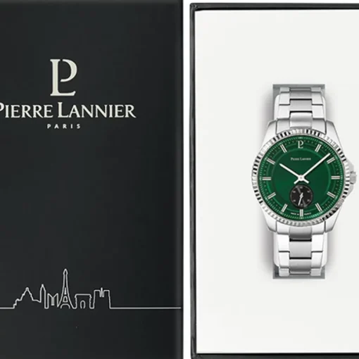 Montre Homme PIERRE LANNIER METROPOLITAIN Acier Argenté
