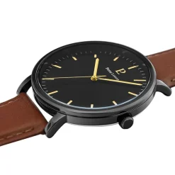 Montre Homme PIERRE LANNIER ESSENTIAL Cuir Brun