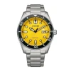 Montre Homme Quartz Solaire CITIZEN SUNSET ECODRIVE Acier Argenté