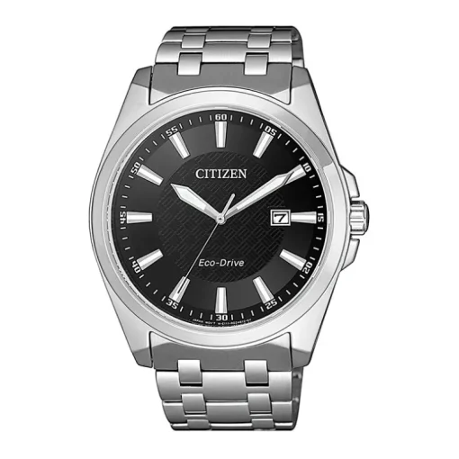 Montre Homme Quartz Solaire CITIZEN SPORTS ECO-DRIVE Acier Argenté