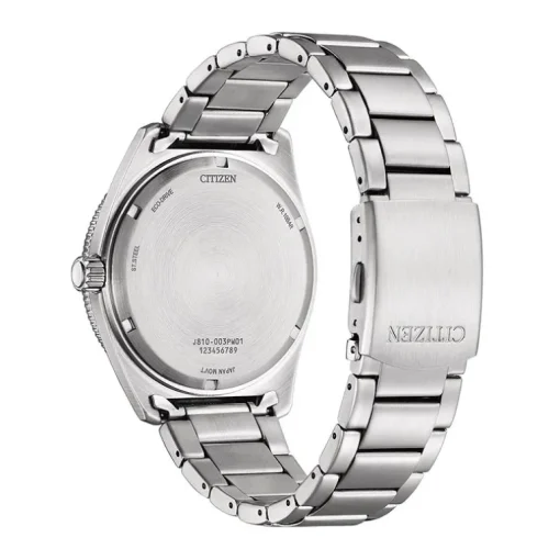 Montre Homme Quartz Solaire CITIZEN SUNSET ECODRIVE Acier Argenté