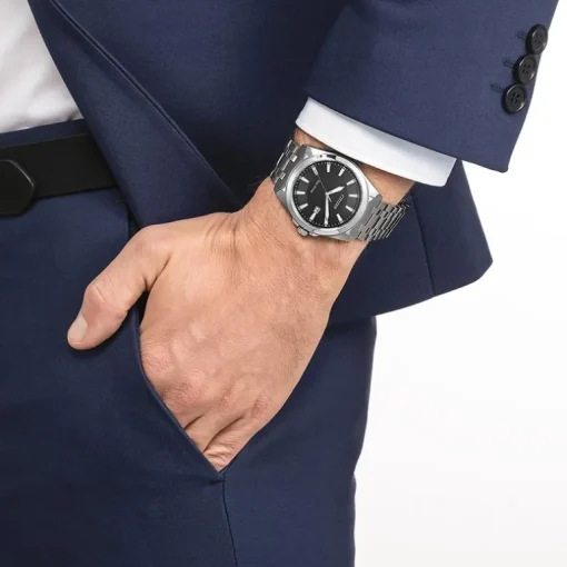 Montre Homme Quartz Solaire CITIZEN SPORTS ECO-DRIVE Acier Argenté