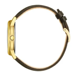 Montre Homme Quartz Solaire CITIZEN CLASSIC ELEGANT Cuir Brun