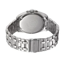 Montre Homme Quartz Solaire CITIZEN SPORTS ECO-DRIVE Acier Argenté