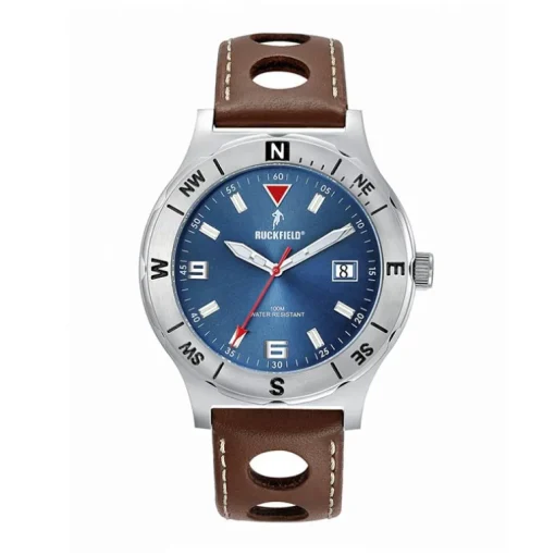 Montre Homme Ruckfield Cuir Marron
