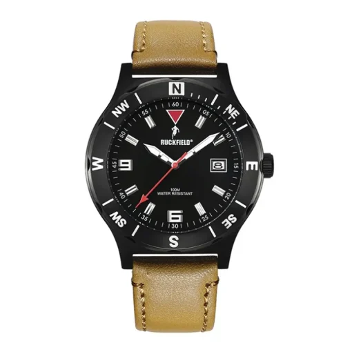 Montre Homme Ruckfield Cuir Marron