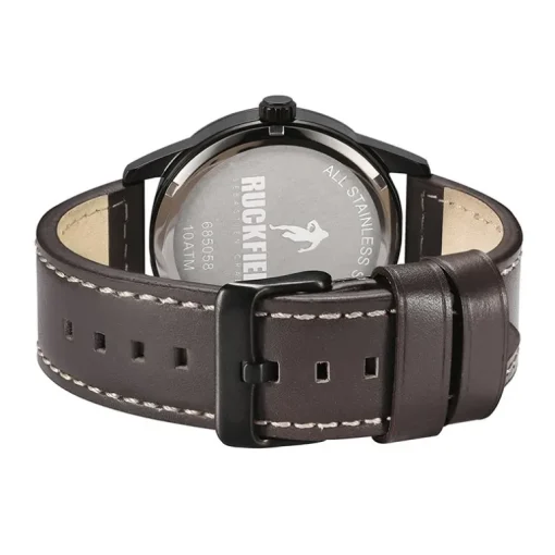 Montre Homme Ruckfield Cuir Brun