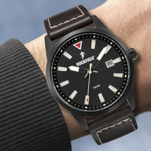 Montre Homme Ruckfield Cuir Brun