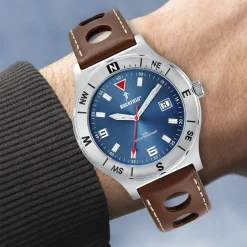 Montre Homme Ruckfield Cuir Marron