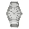 Montre Homme SEIKO CLASSIQUE BLANC Acier Argenté